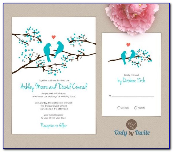 Rsvp Cards For Weddings