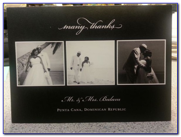 Shutterfly Wedding Thank You Cards