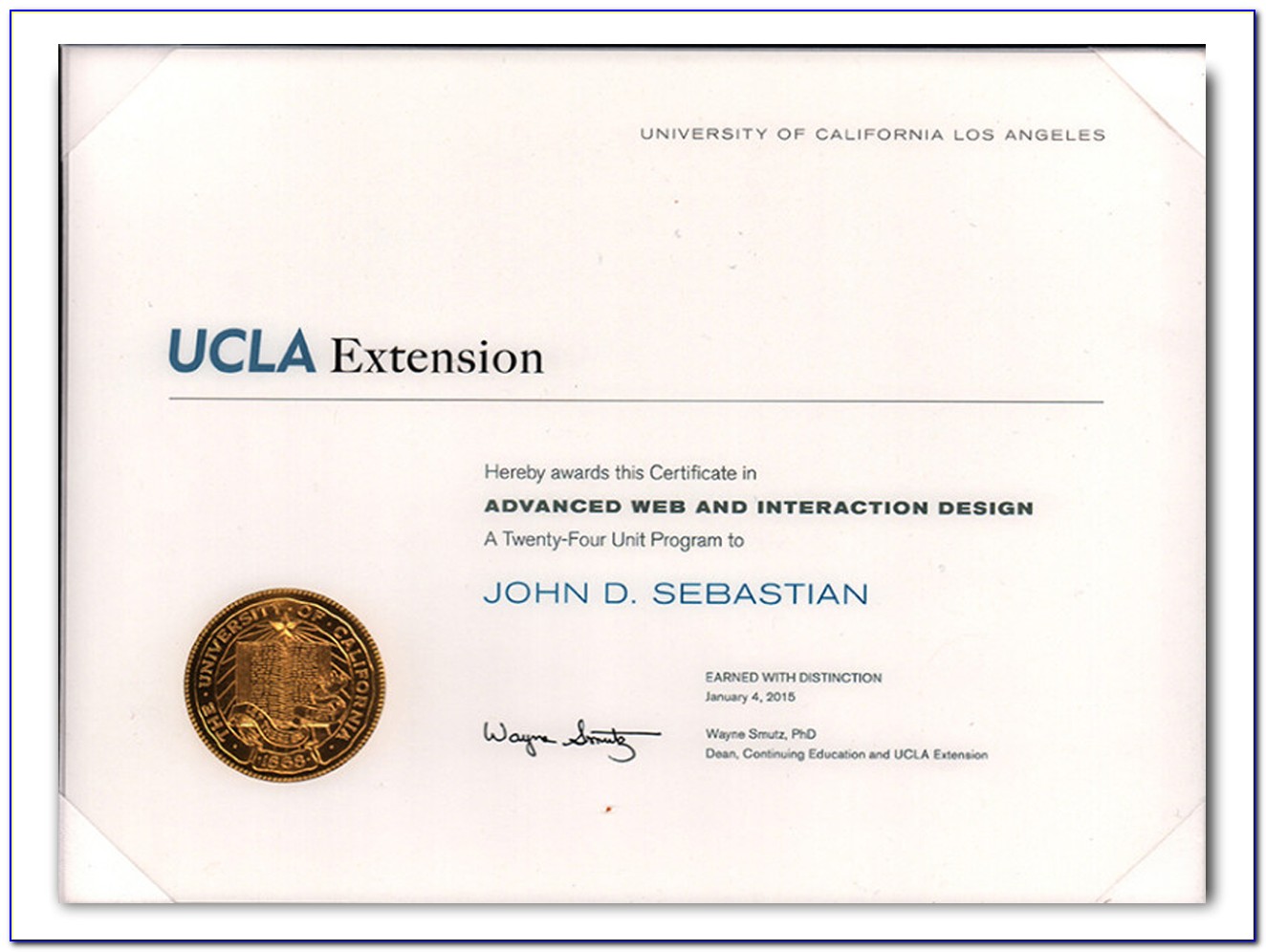 Ucla Extension Certificate Programs For International Students