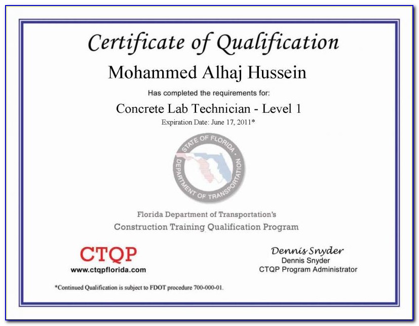 Aci Concrete Certification Practice Test