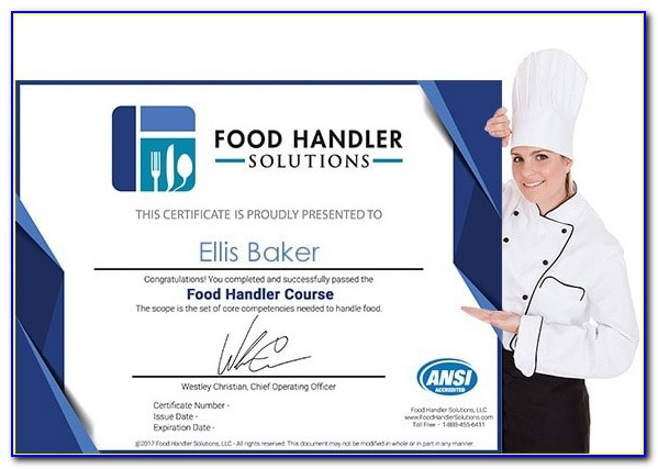 Ansi Food Safety Certification