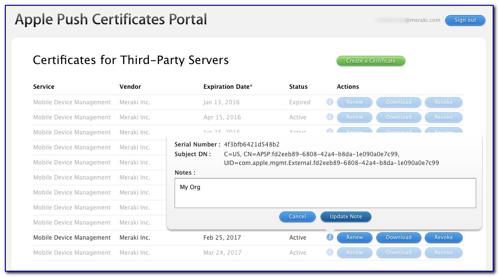 Apple Mdm Certificate Portal