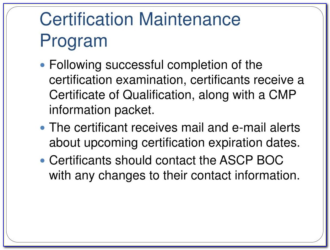 Ascp Certification Renewal Form