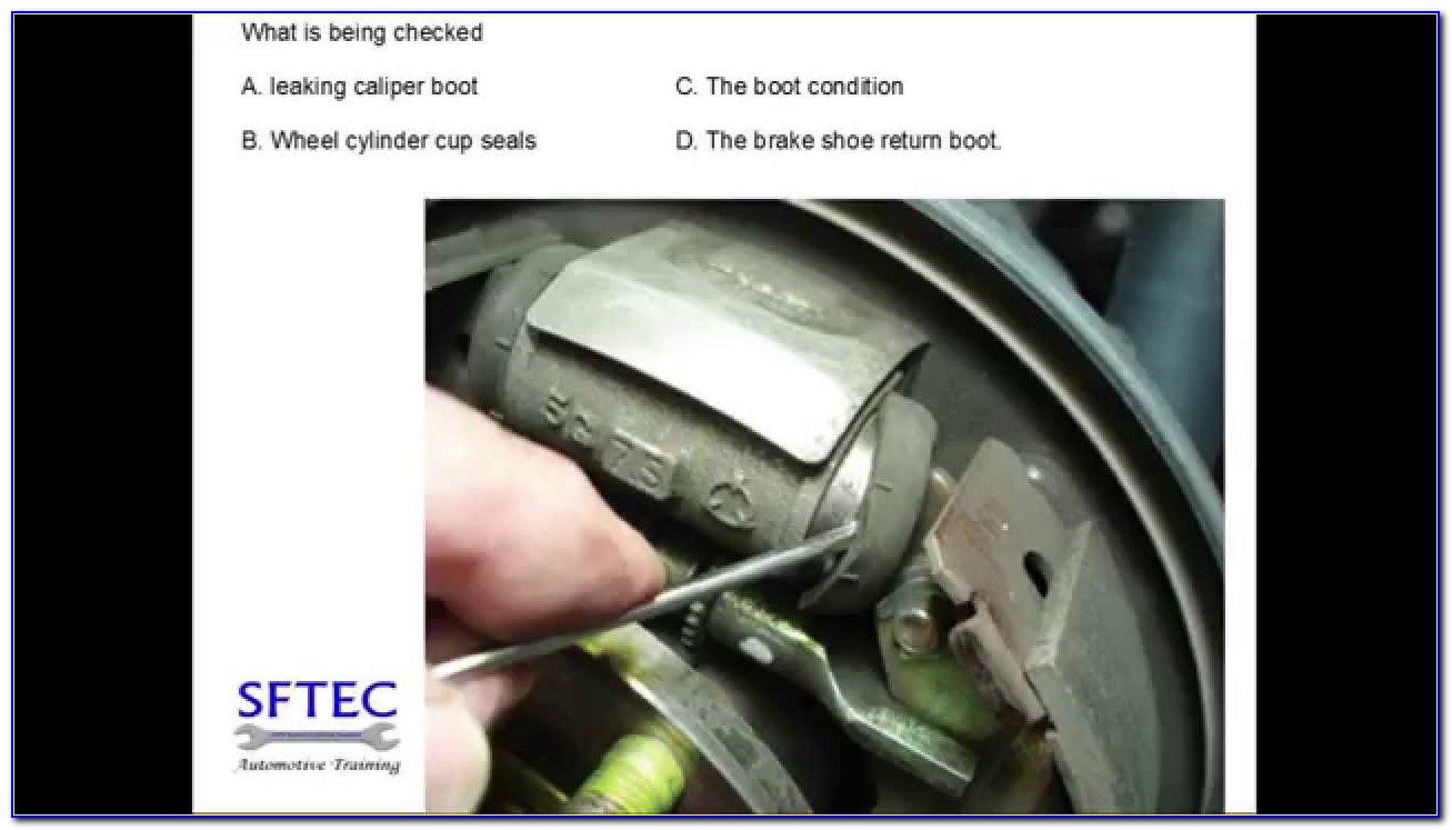 Ase A5 Brakes Certification Practice Test