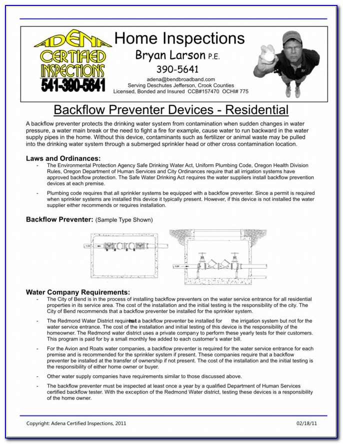 Backflow Prevention Certification Missouri