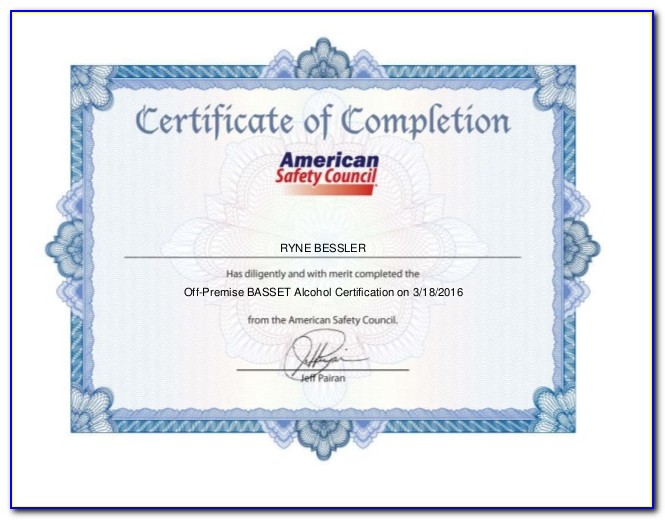 Basset Certification Renewal