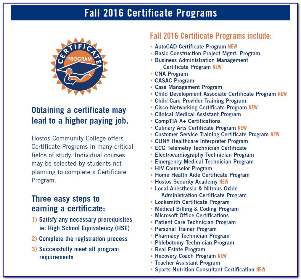 Bcc Fall River Certificate Programs