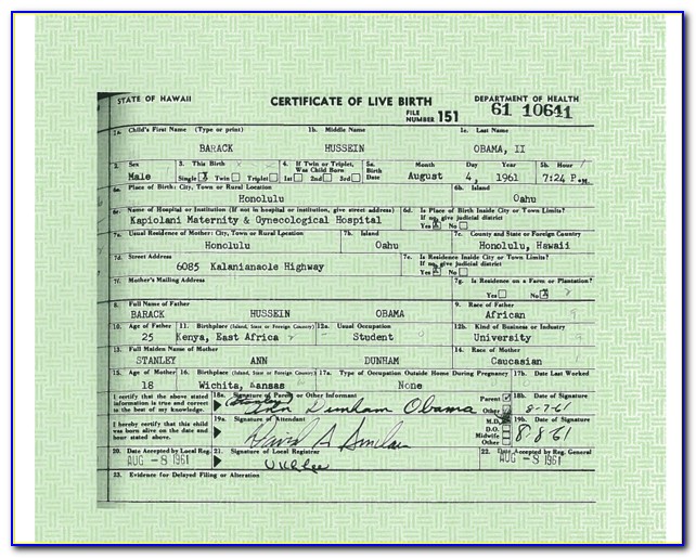 Birth Certificate Amarillo Texas