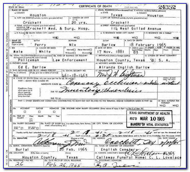 Birth Certificate Brownsville Texas