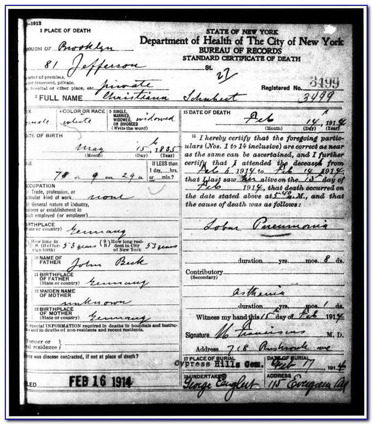 Birth Certificate Modesto California
