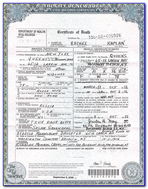 Birth Certificate Office Paterson Nj