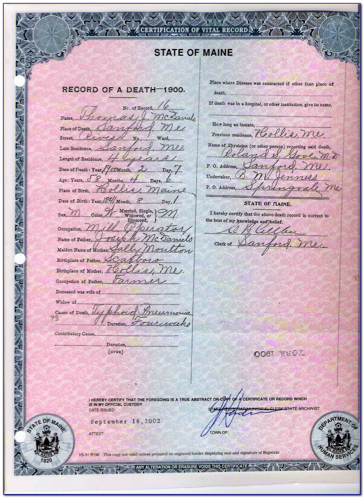 Birth Certificate Records Free Online
