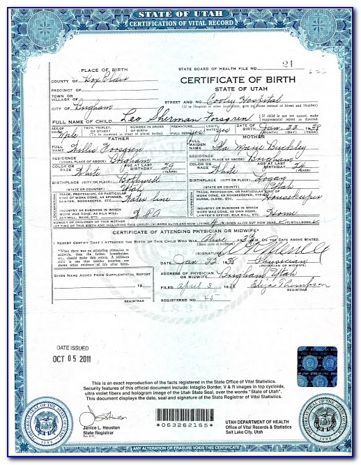 Birth Certificate Replacement Middletown Ct