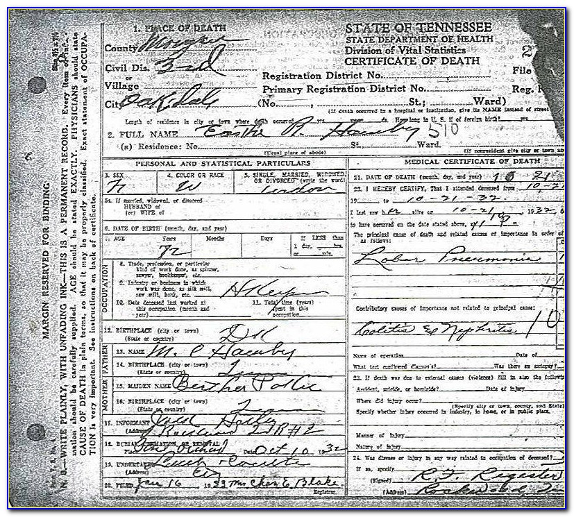 Birth Certificate Replacement Savannah Ga