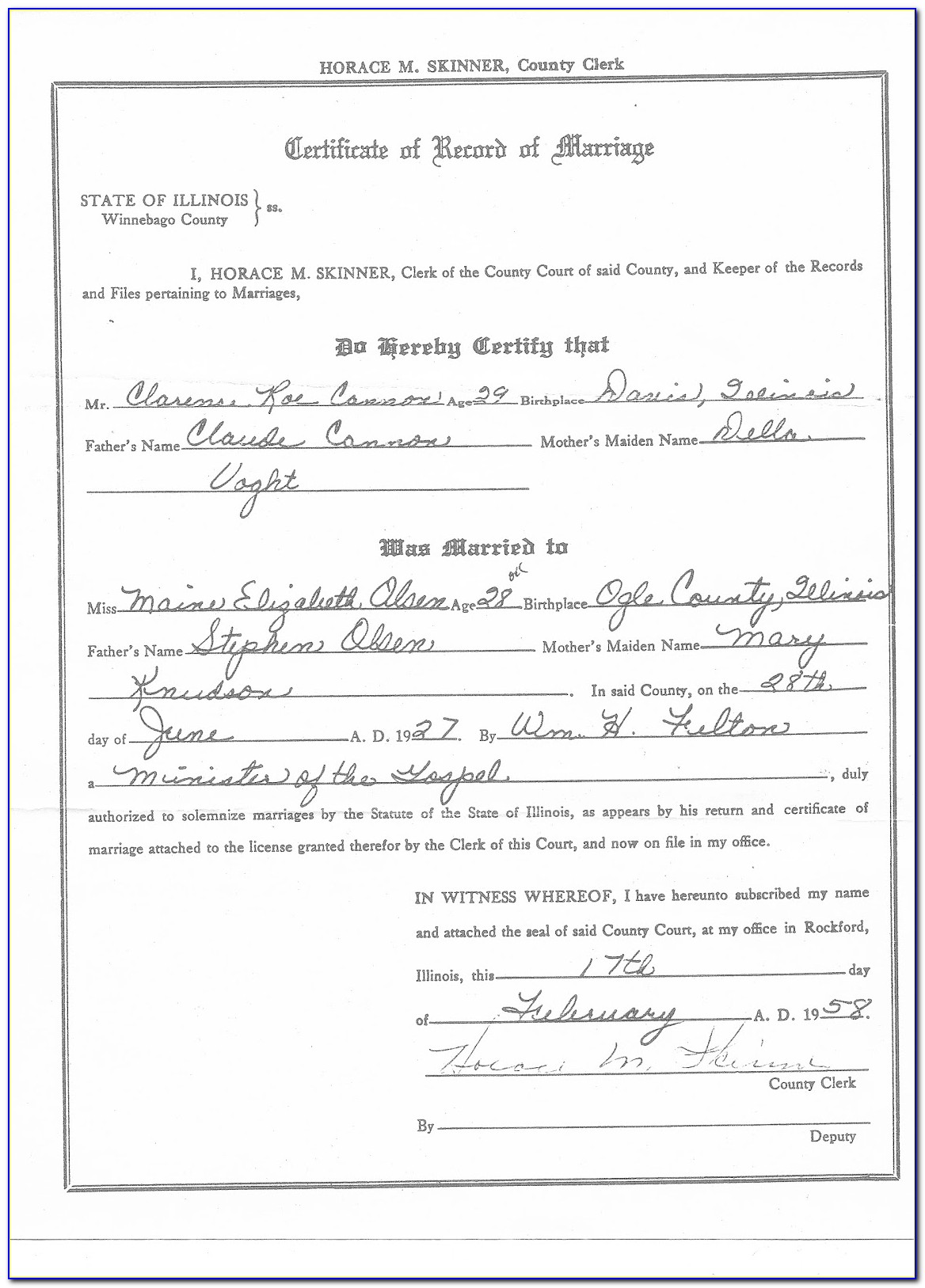 Birth Certificate Spokane Wa