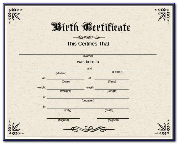 Can You Laminate Birth Certificate
