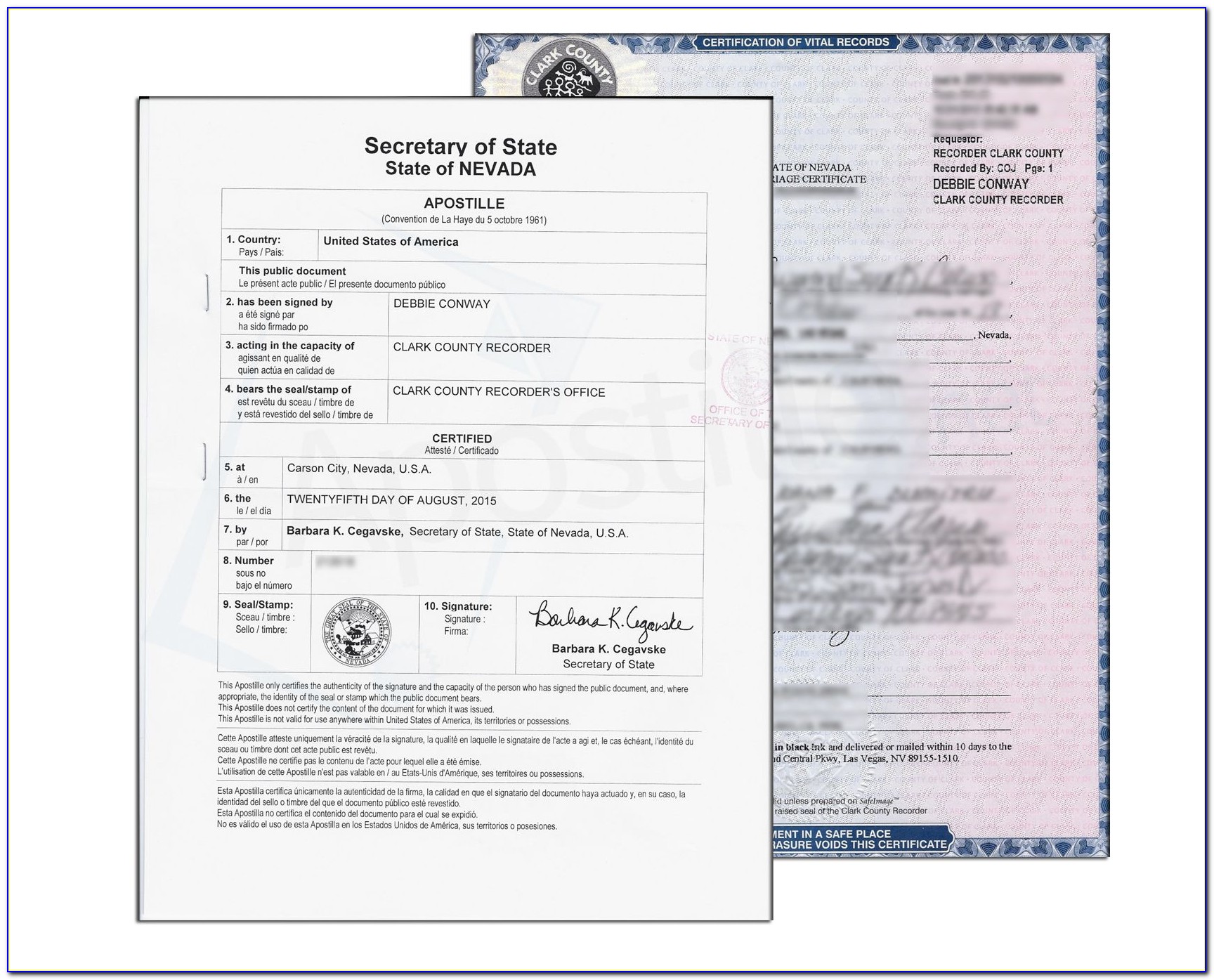 Clark County Nv Marriage Certificate Copy