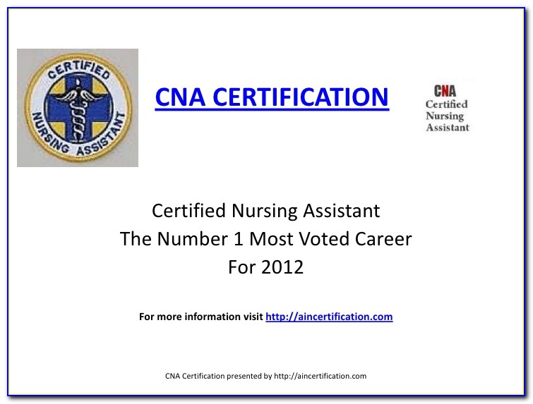 Cna Certification Sc