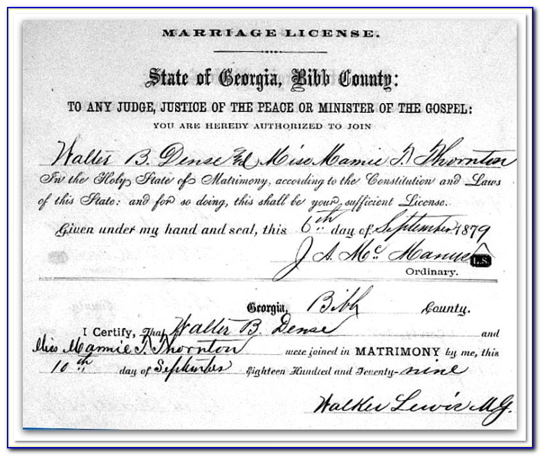 Cobb County Ga Birth Certificate