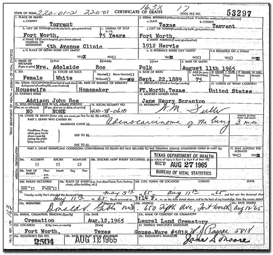 Copy Of Birth Certificate Polk County Iowa