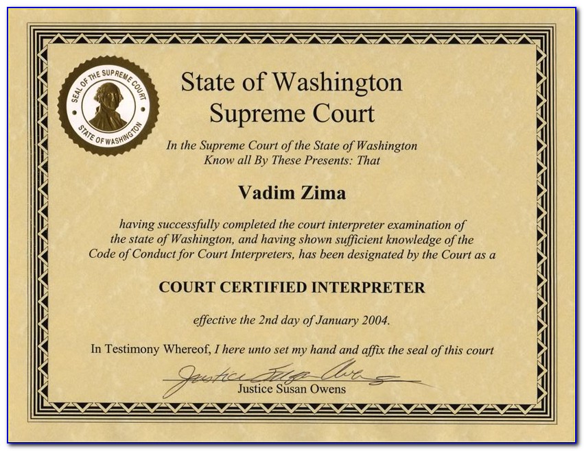 Court Interpreter Certification Online