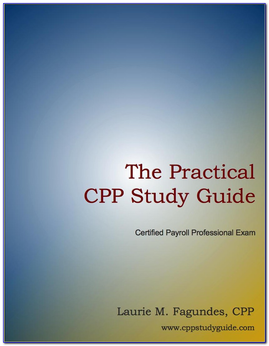 Cpp Certified Payroll Professional