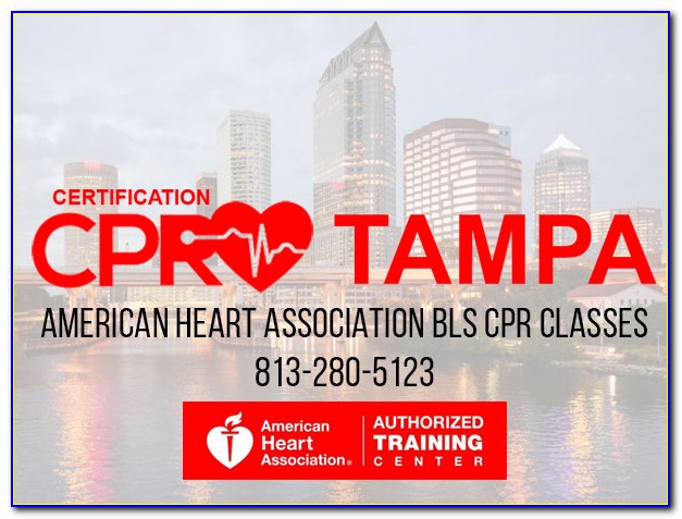 Cpr Certification Tampa Ymca