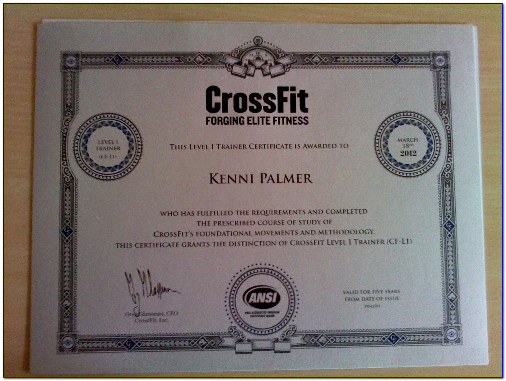 Crossfit Endurance Coach Certification