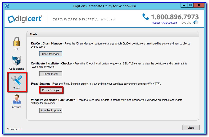 Digicert Certificate Utility For Windows©