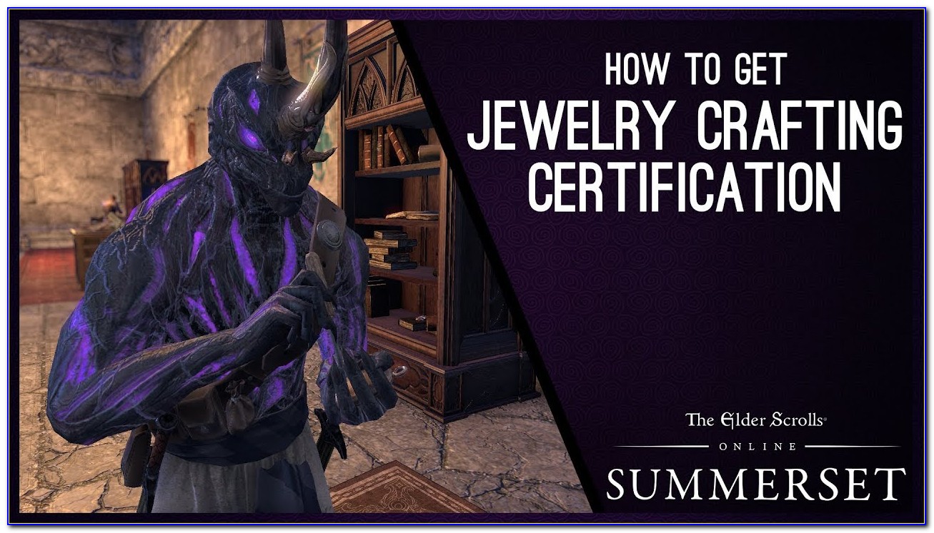 Eso Jewelry Crafting Certification