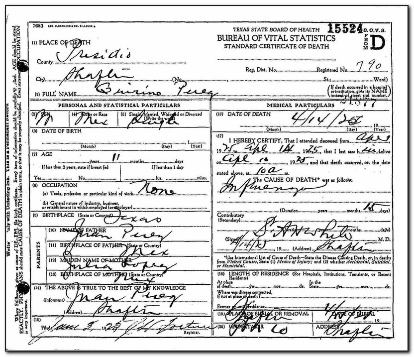 Fort Bend County Texas Birth Certificates