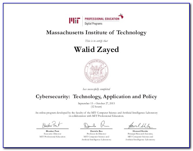 Harvard Cybersecurity Online Cyber Certificate‎