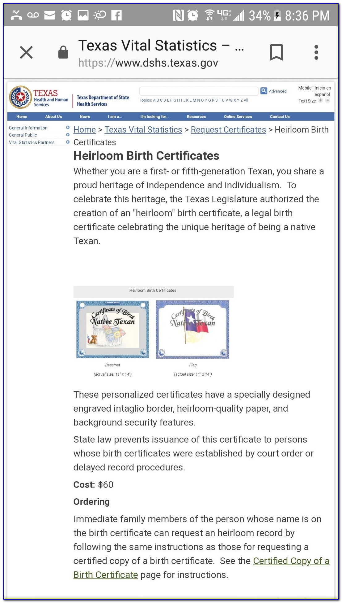 Heirloom Birth Certificate Alaska