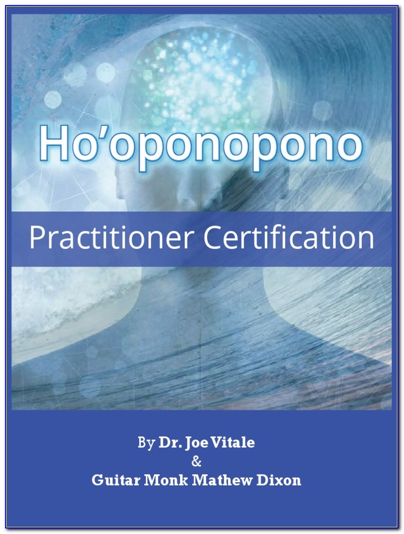 Ho Oponopono Certification