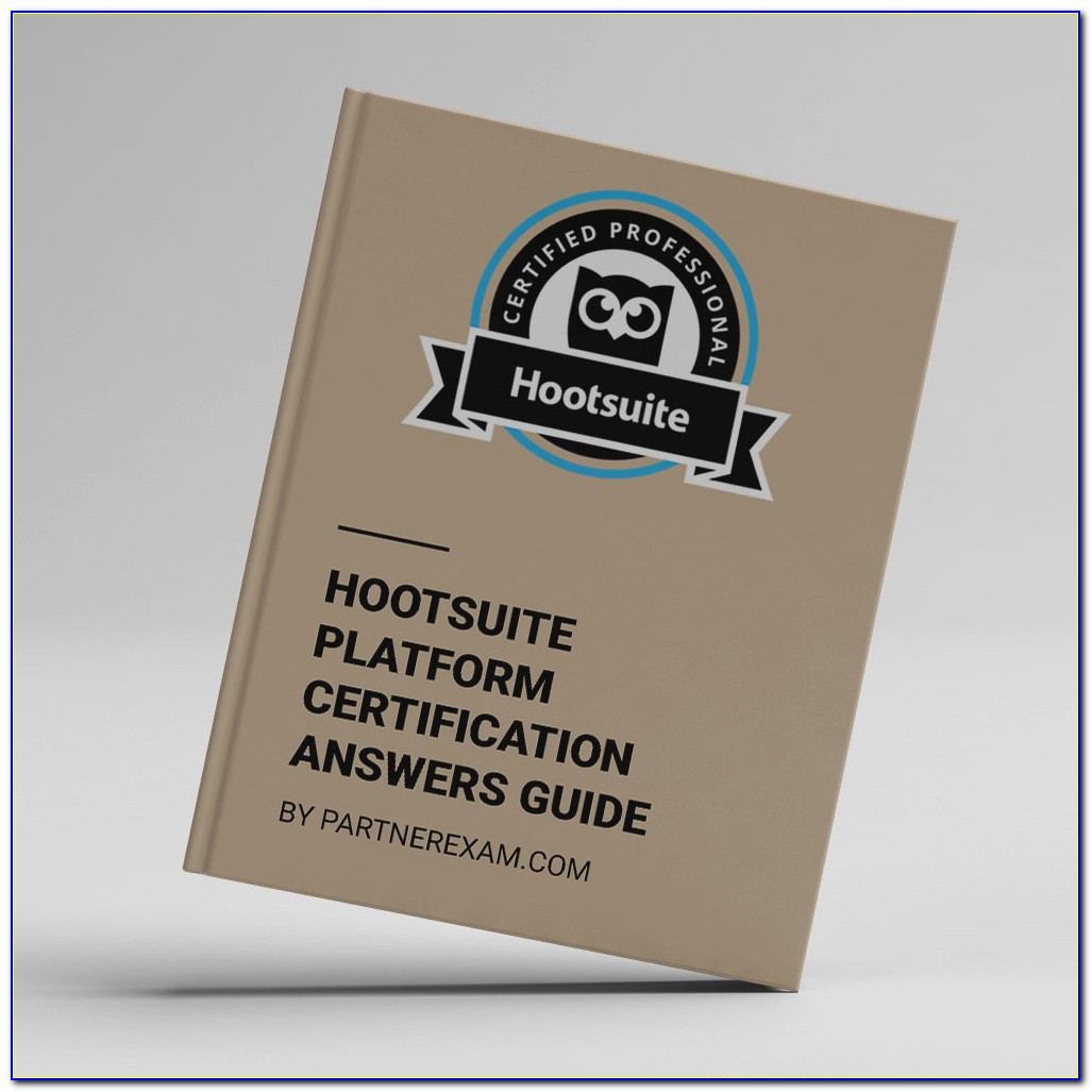 Hootsuite Certification Exam Answers 2019