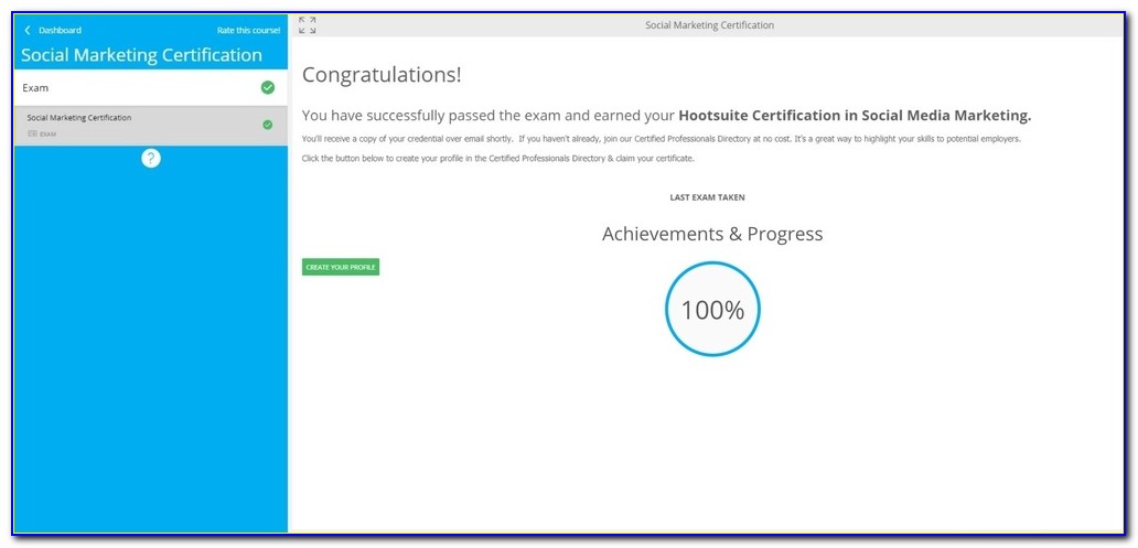 Hootsuite Social Media Certification Answers