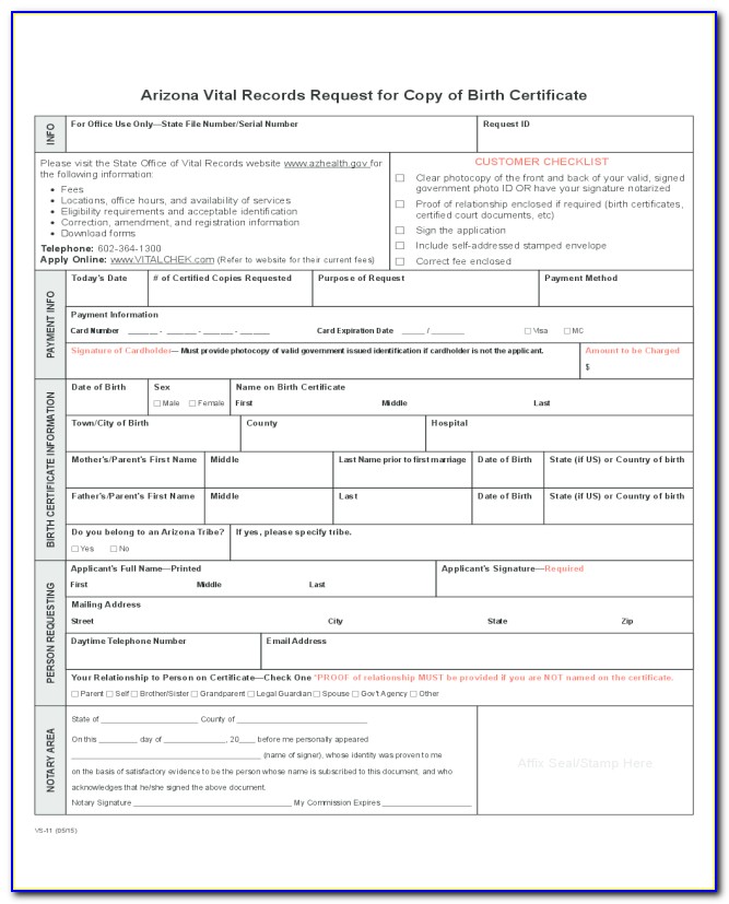 Kansas Vital Records Birth Certificate