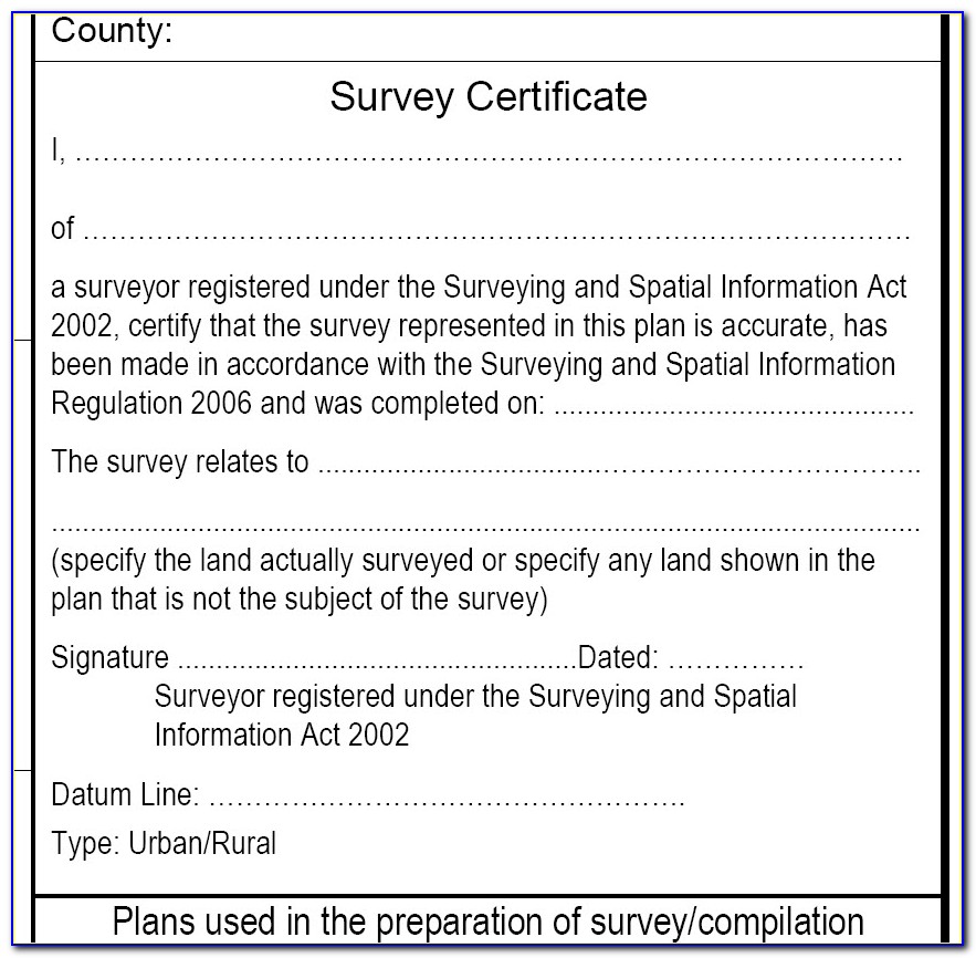 Land Surveyor Certification Kentucky