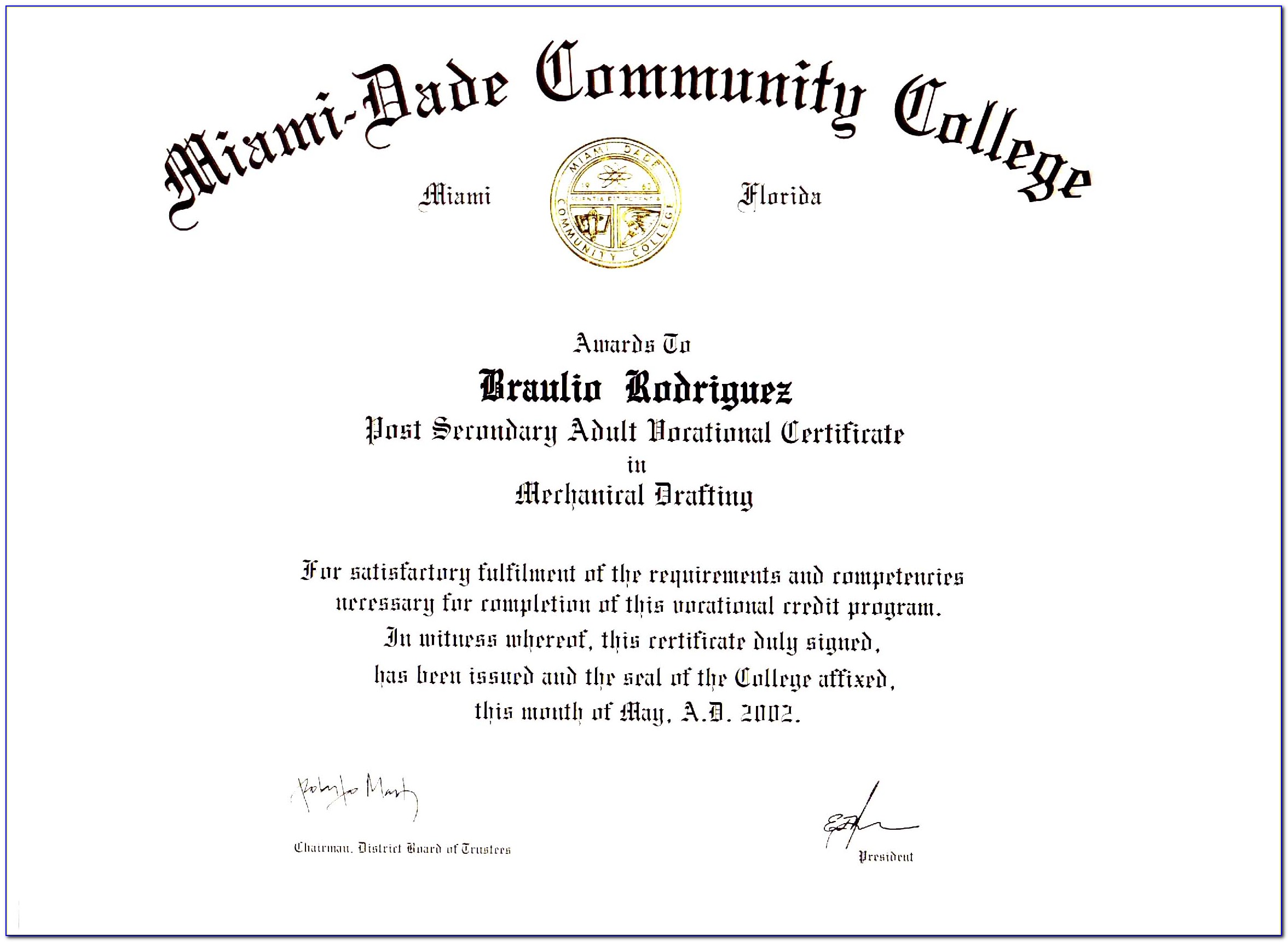 Miami Dade College Bachelor Degree Programs