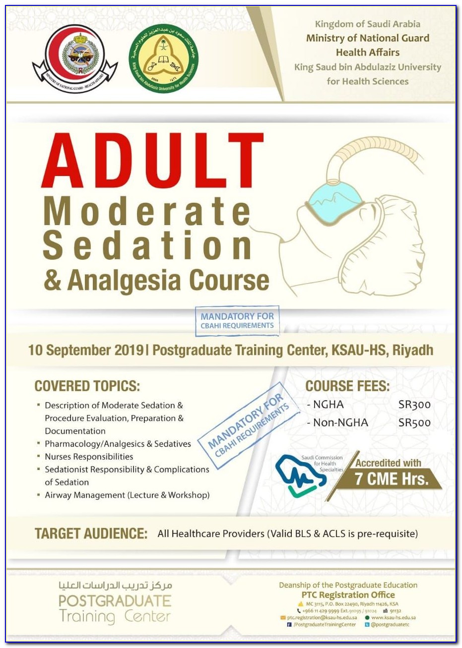 Moderate Sedation Training