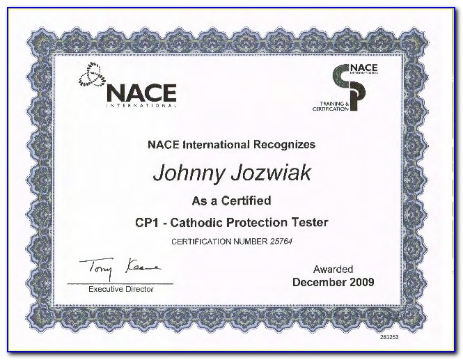 Nace Certification Courses Online
