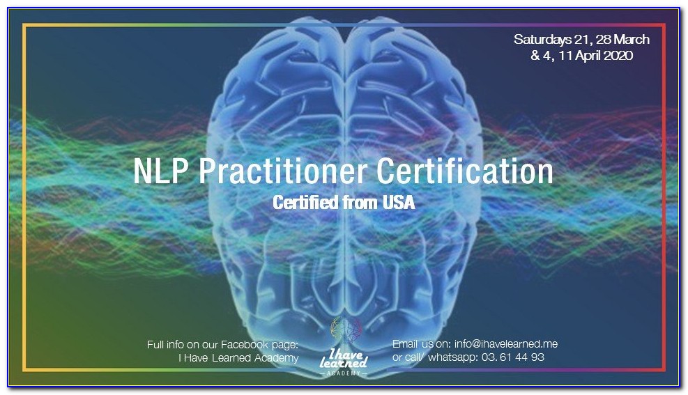 Nlp Practitioner Certification Course