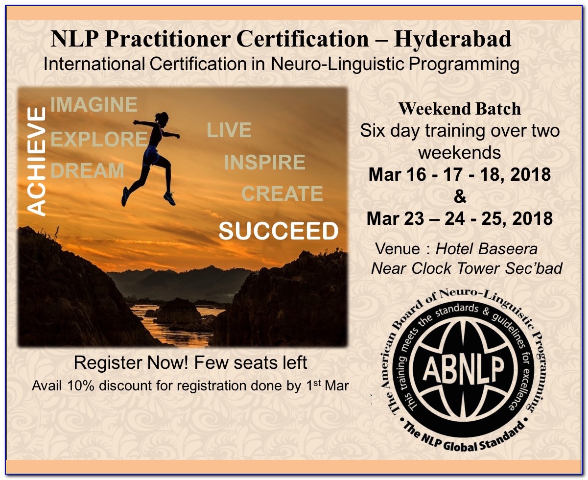 Nlp Practitioner Certification Online