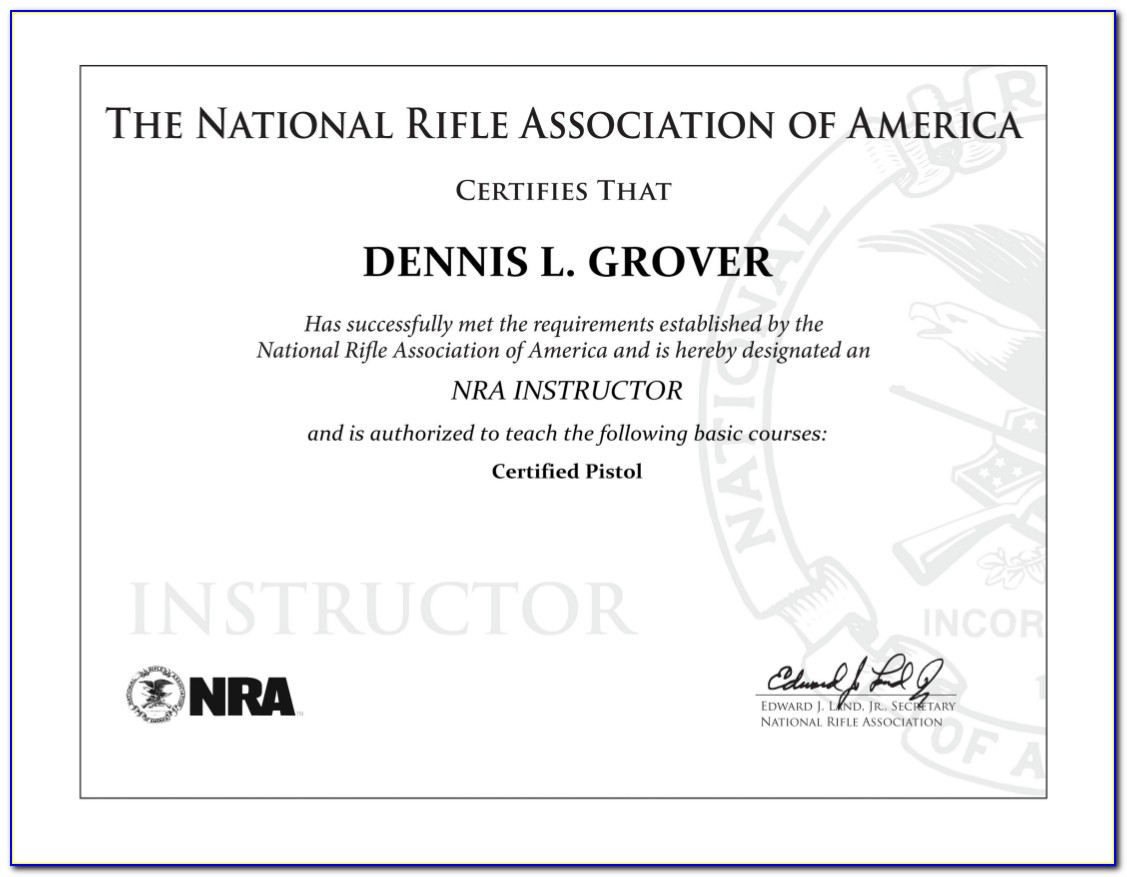 Nra Firearms Instructor Course Online