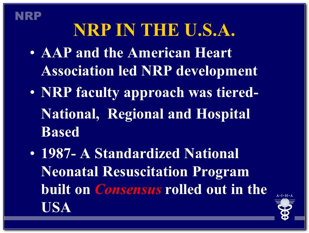 Nrp Certification American Heart Association
