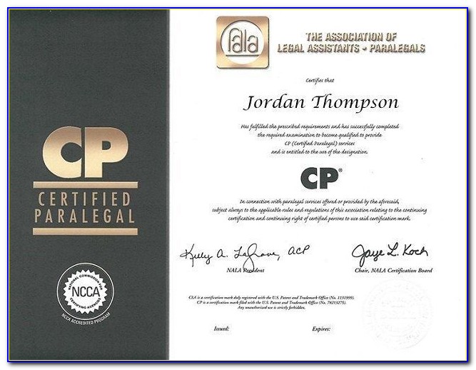 Online Paralegal Certificate Aba Approved