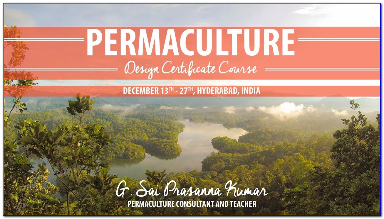 Permaculture Design Certificate (pdc)