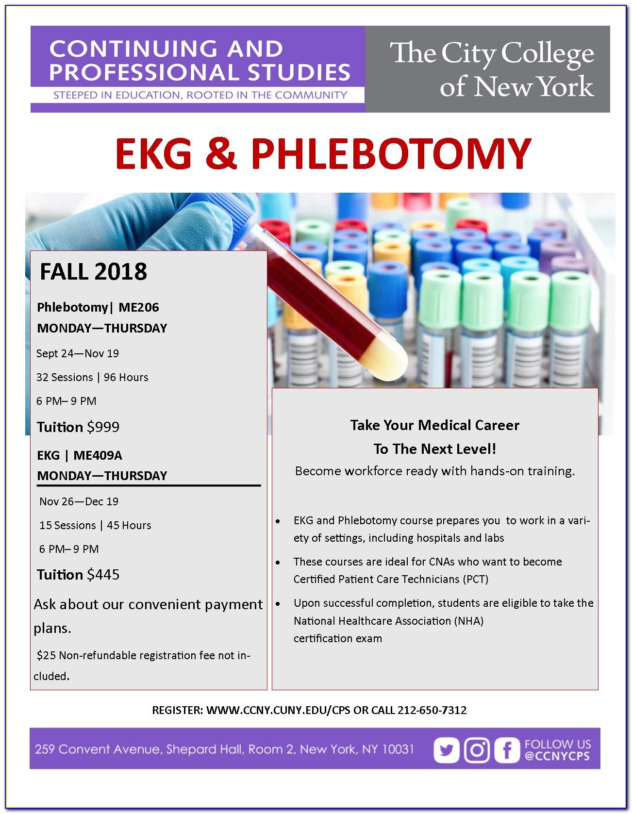 Phlebotomy Certification Classes Online Canada