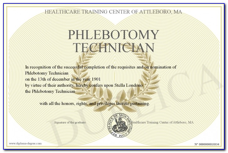 Phlebotomy Certification Manitoba