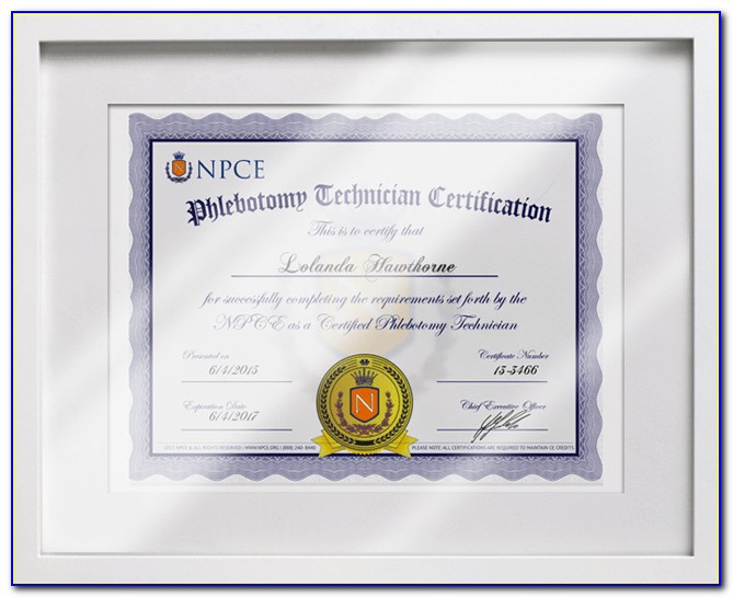 Phlebotomy Certification Marietta Ga